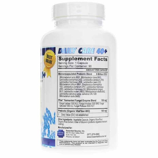 Tri Active Biotics Daily Care 40+ Capsules, ESS